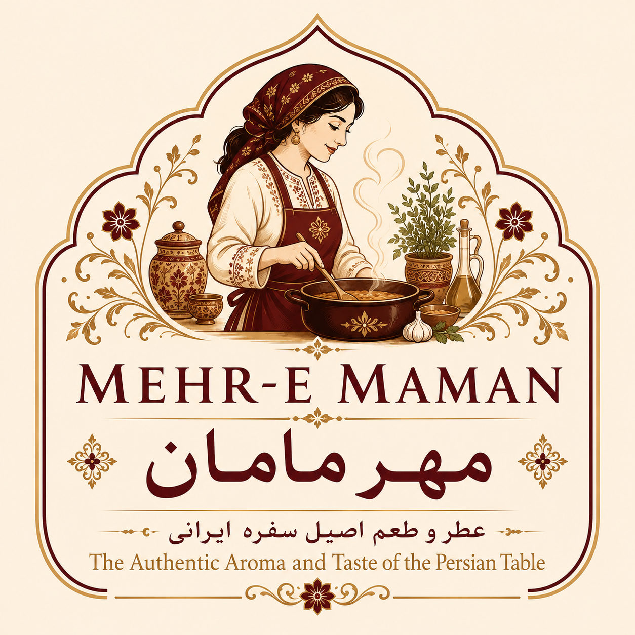 Mehr-e Maman logo